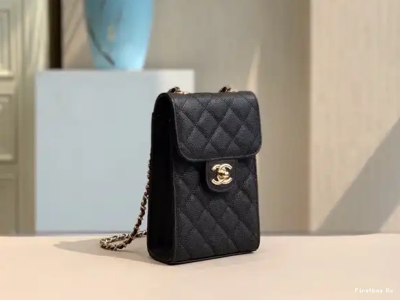 First Bag Ru CHANEL HOLDER CHAIN WITH PHONE 0601